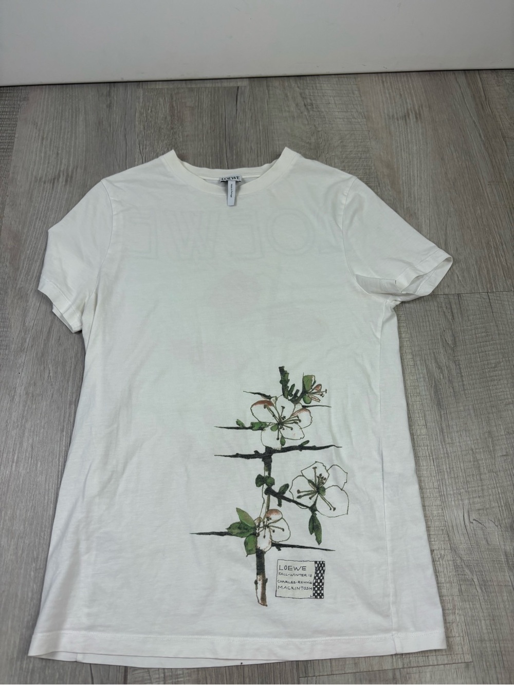 Loewe Botanical Crew Neck Sleeve
Shirt White Size XS - Picture 2 of 8